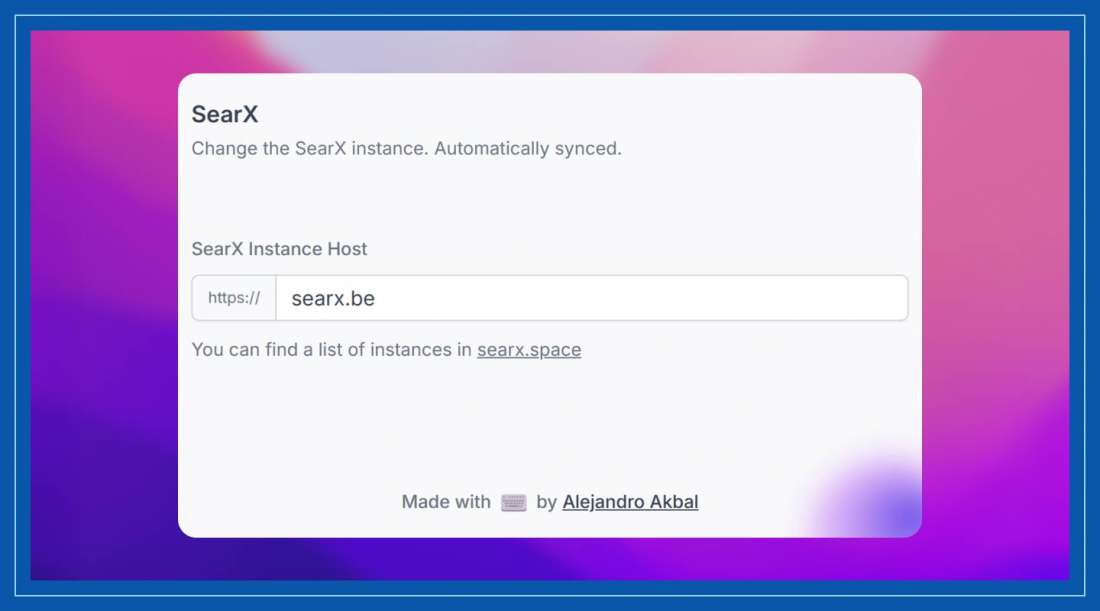 searx-image