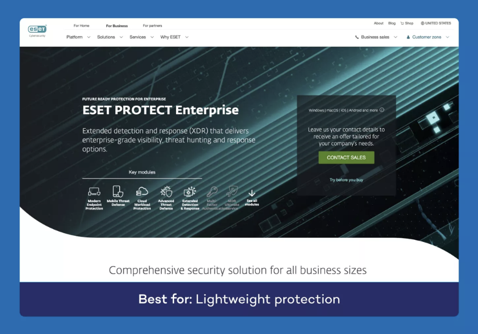 ESET PROTECT Enterprise