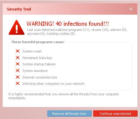 Adware/SecurityInfo Warning Adware/SecurityInfo