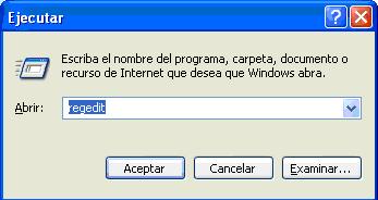 Registro de Windows