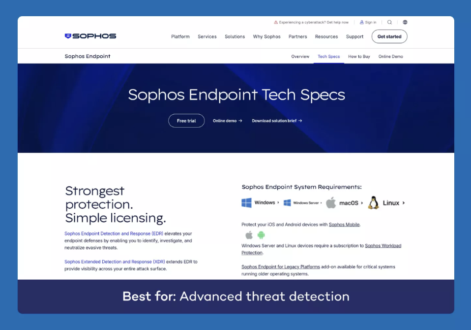 Sophos Intercept X