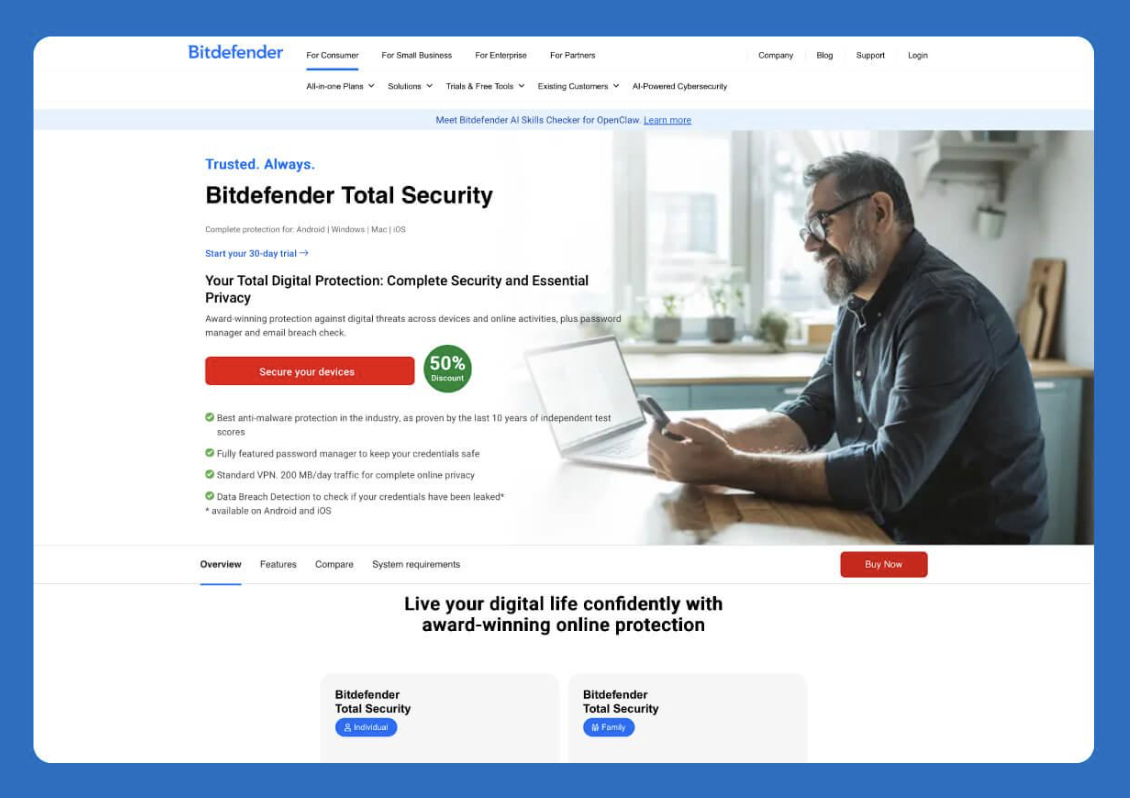 Bitdefender Total Security