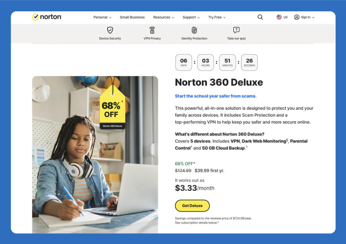 Norton 360 Deluxe