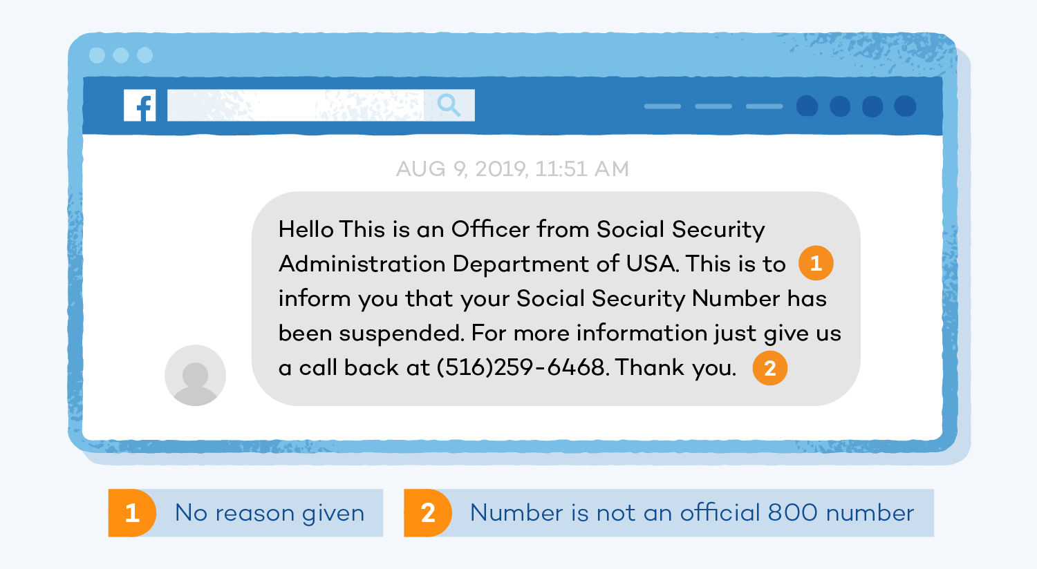social media healthcare scam