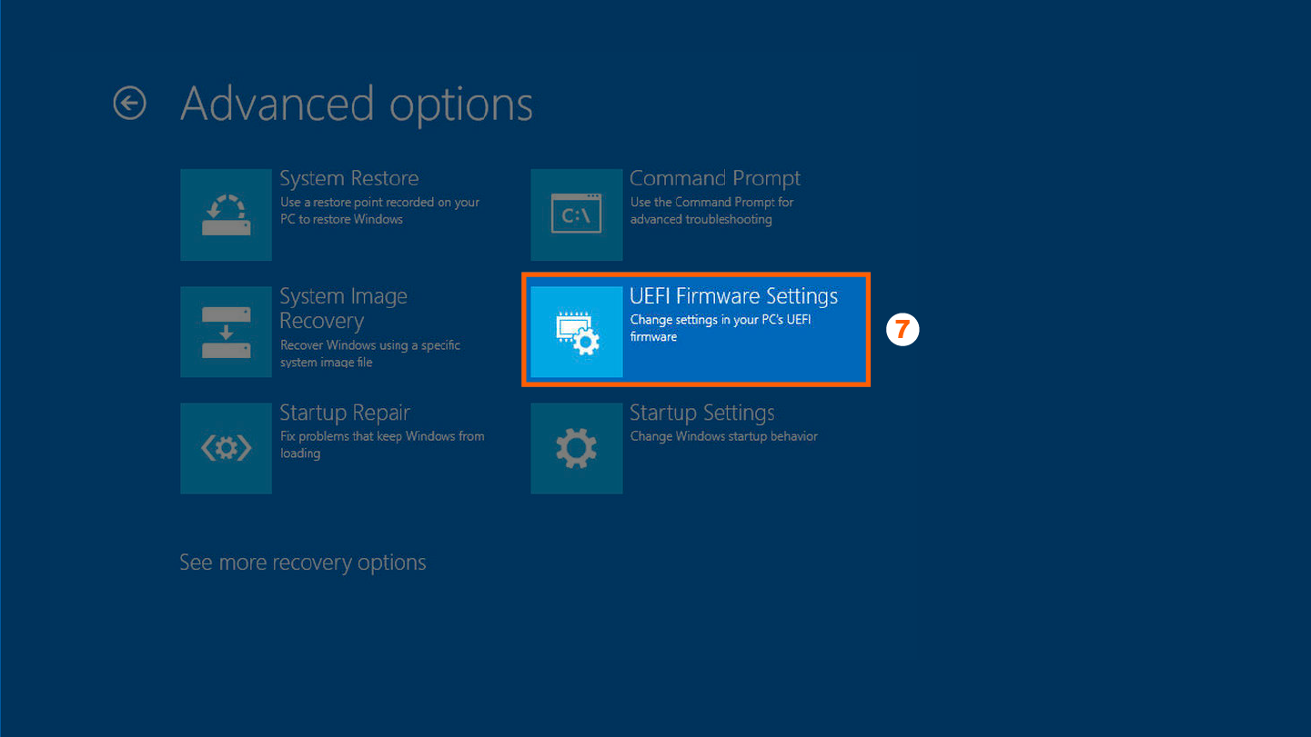 screenshot that shows step 7 of how to check your cpu temp manually
