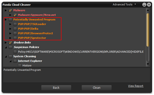 Malware & PUPs