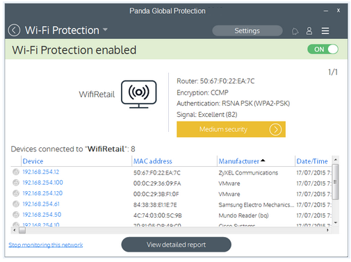 Wifi deals protection devices