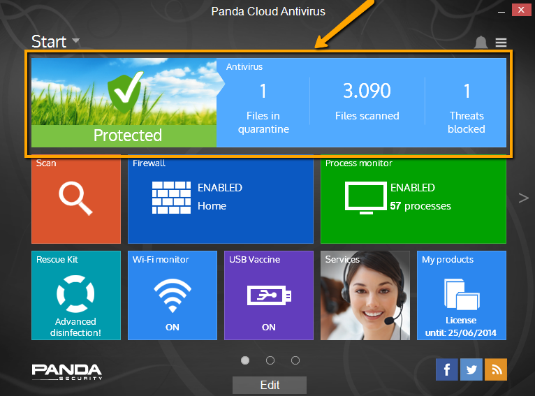 panda antivirus autoscan