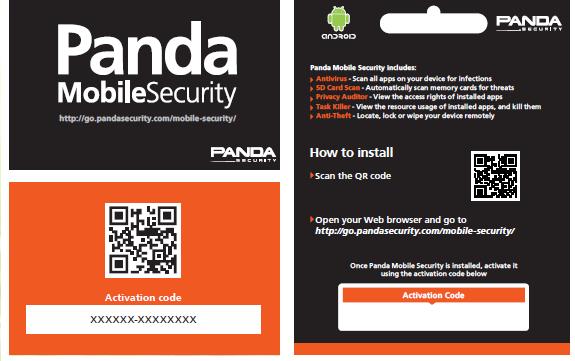 Activation Code Panda Mobile Security