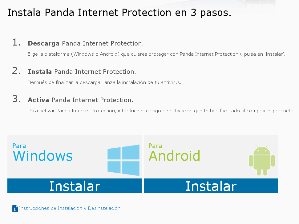 Panda Internet Protection