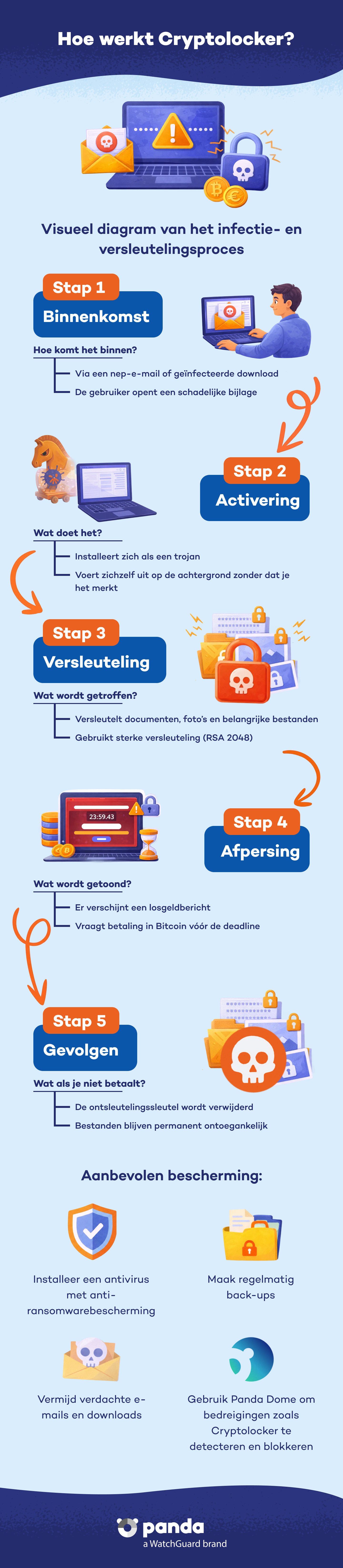 Hoe werkt Cryptolocker? - Panda Security