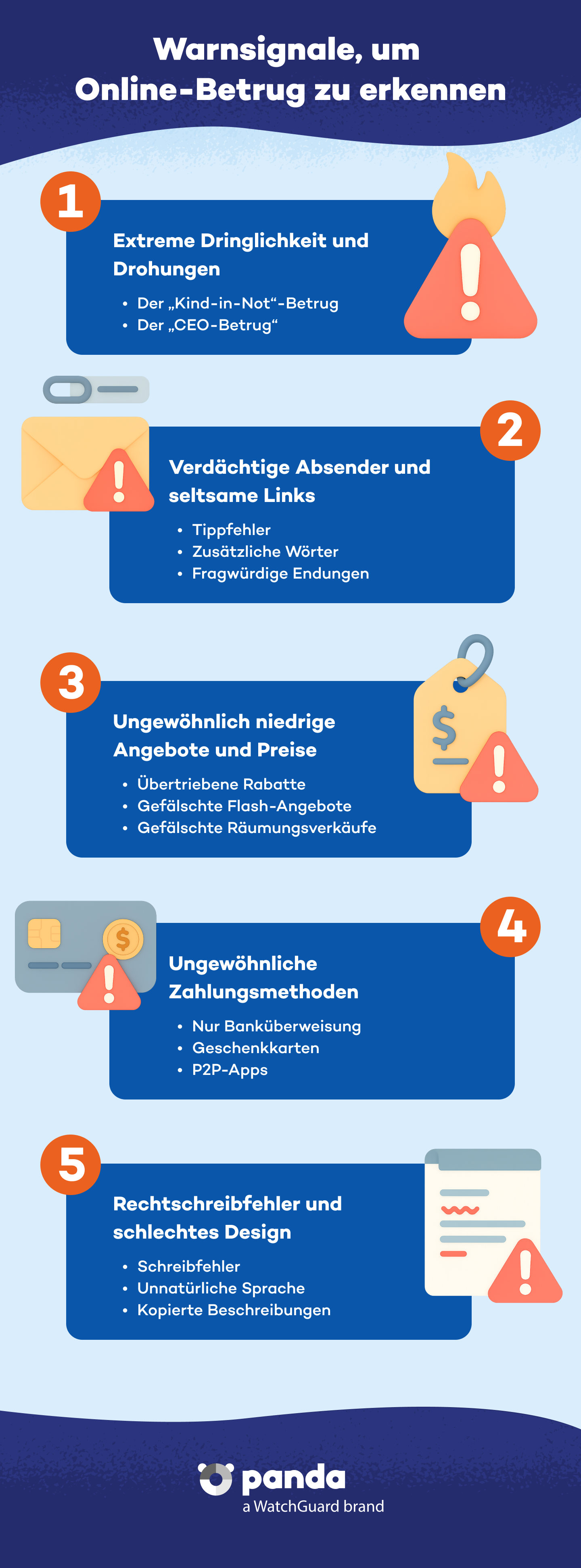 Warnzeichen zur Erkennung von Online-Betrug - Panda Security