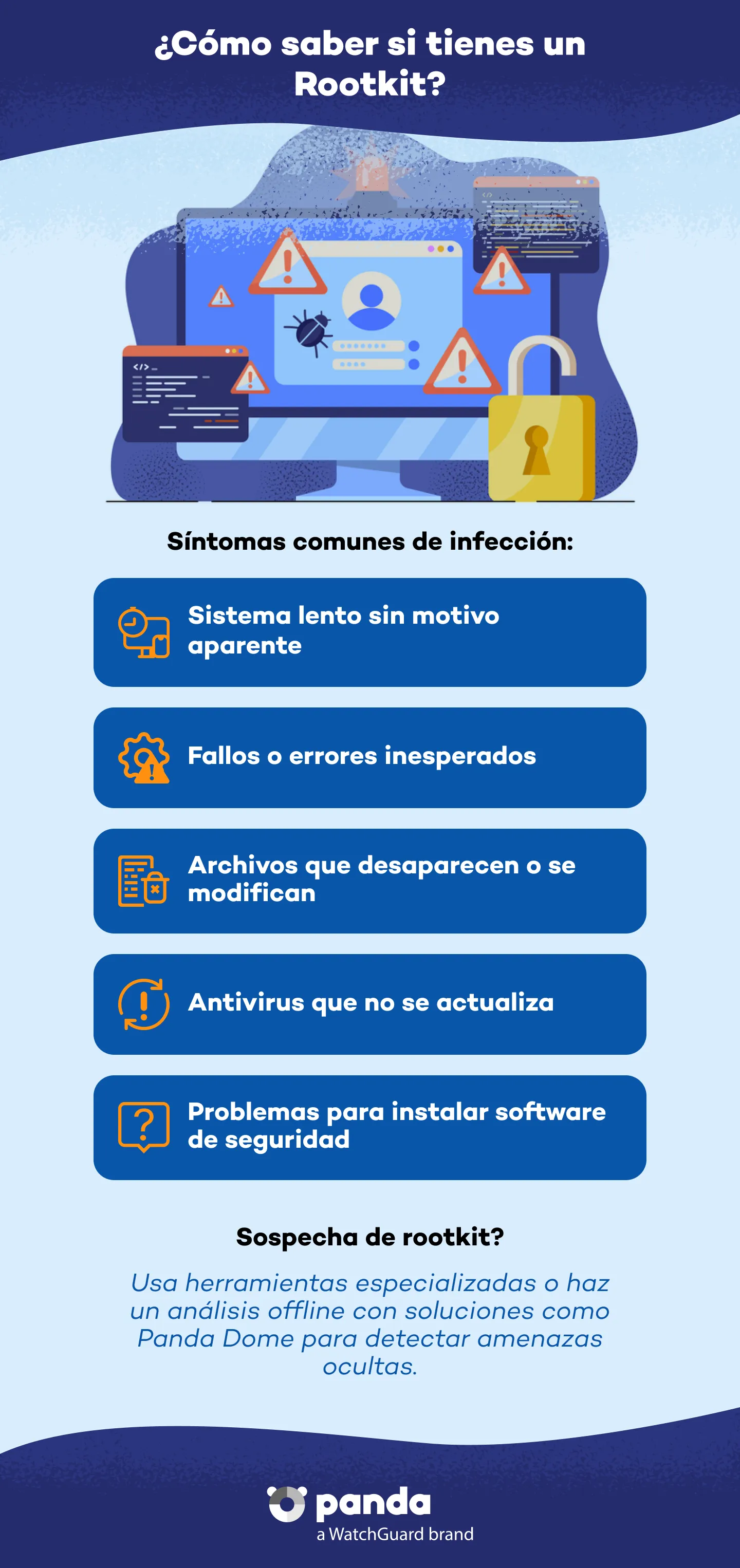 Como saber si tienes un Rootkit  - Panda Security