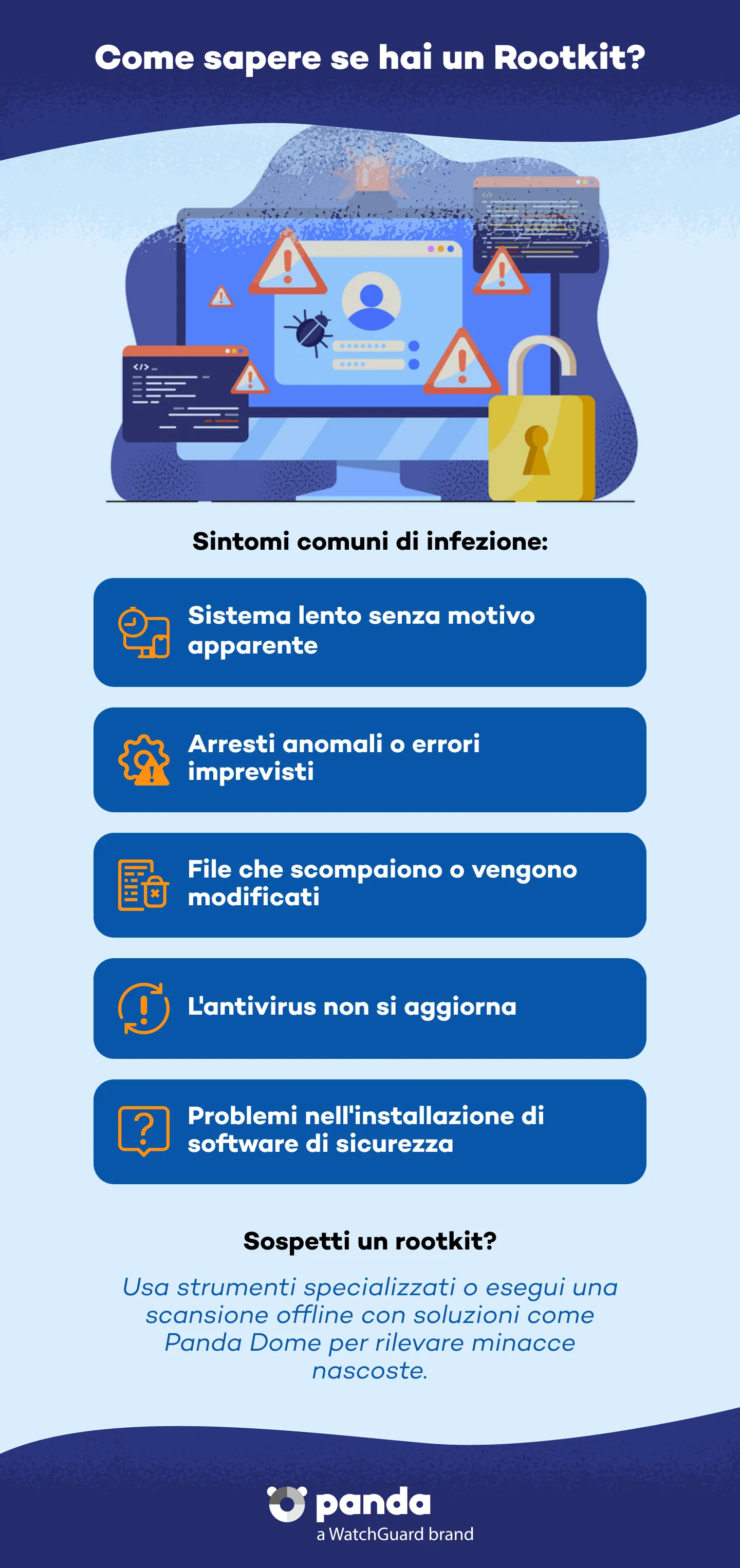 Come sapere se hai un Rootkit - Panda Security