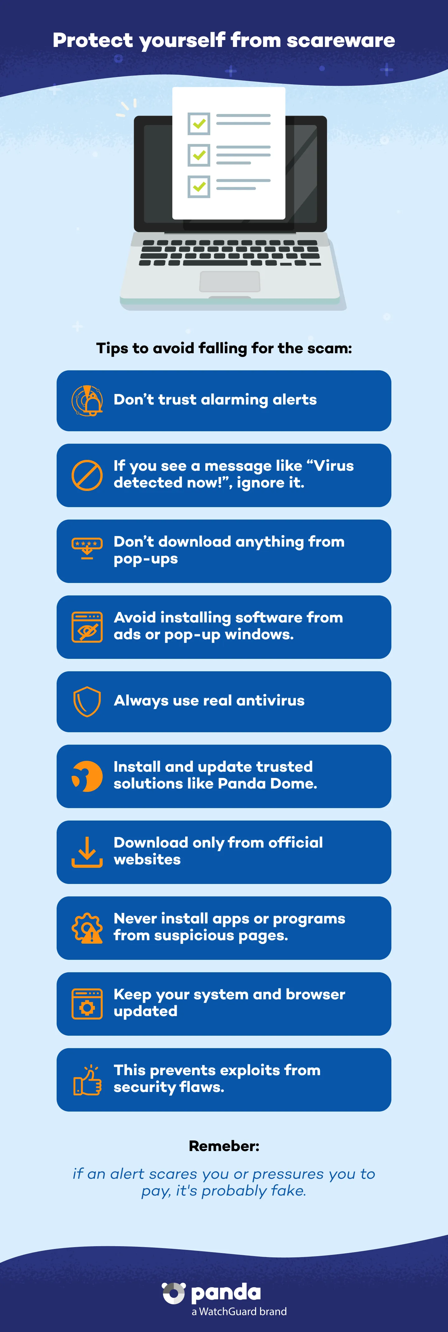 Protect yourself from scareware - Panda Security