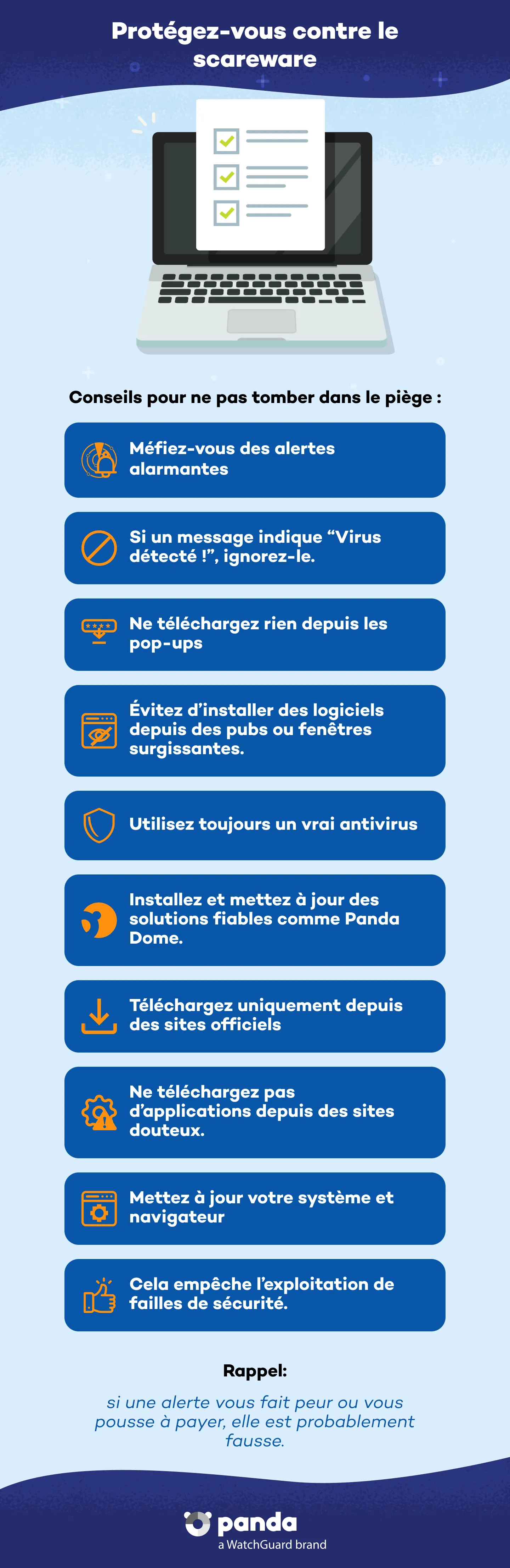 Protegez vous contre le scareware - Panda Security