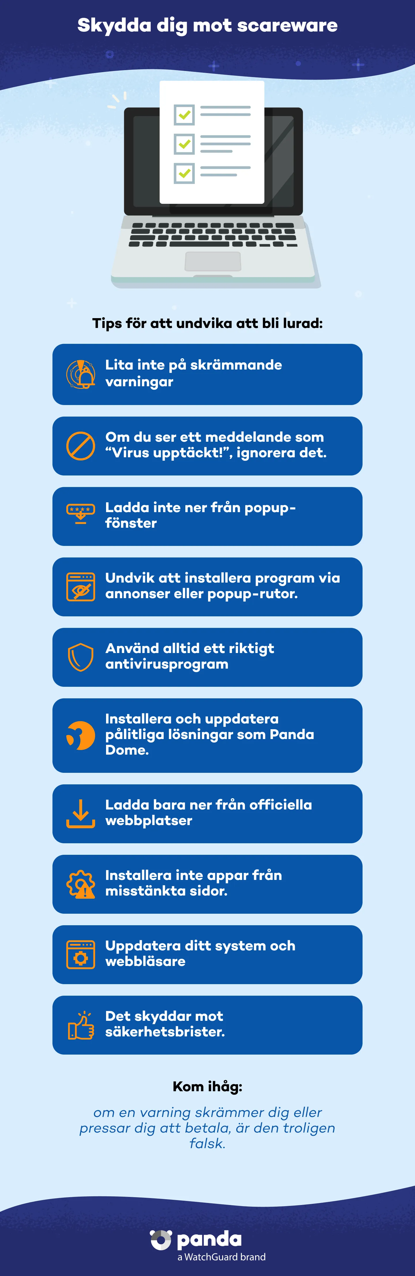 Protect yourself from scareware - Panda Security