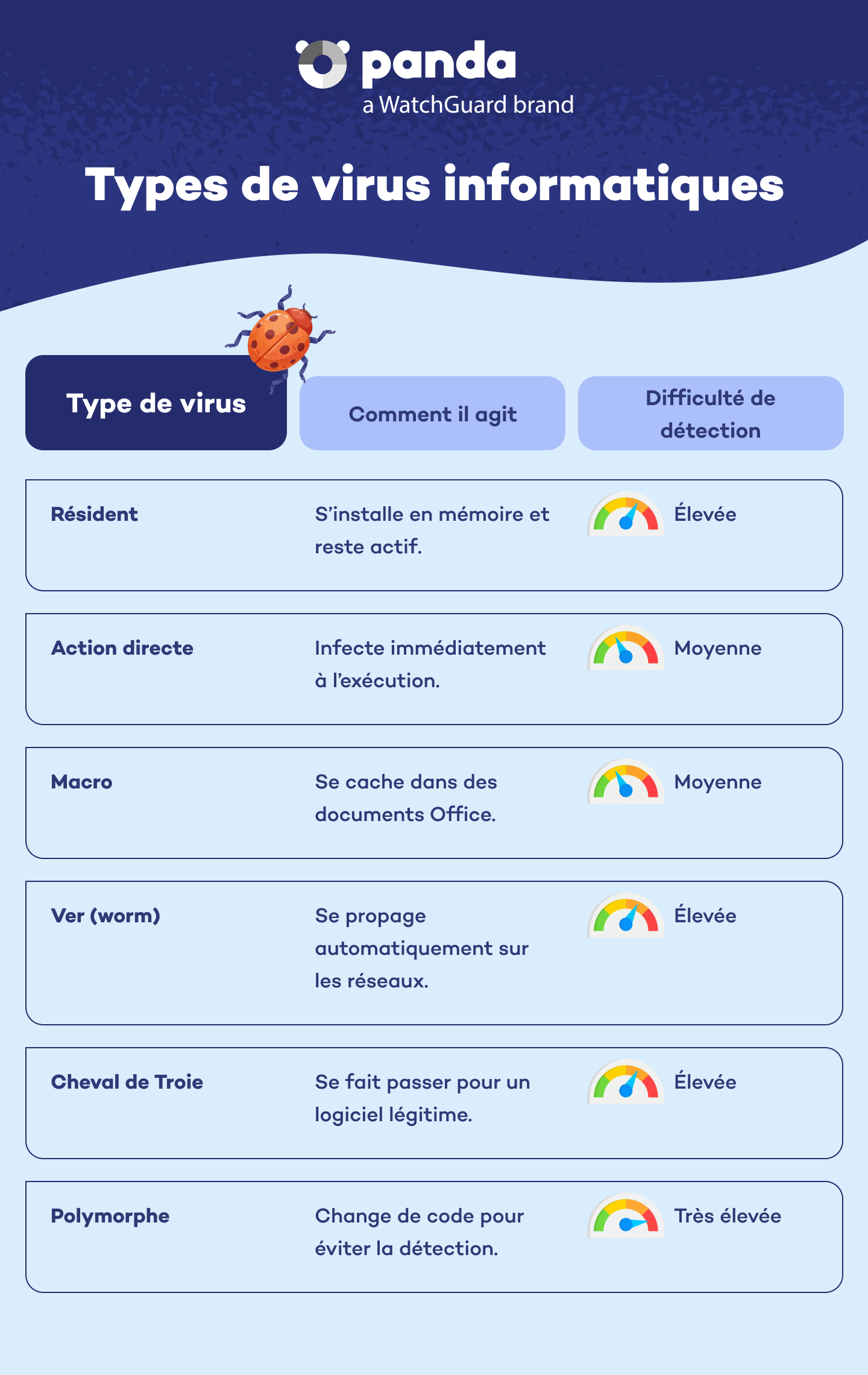 Les types de virus informatiques les plus courants - Panda Security
