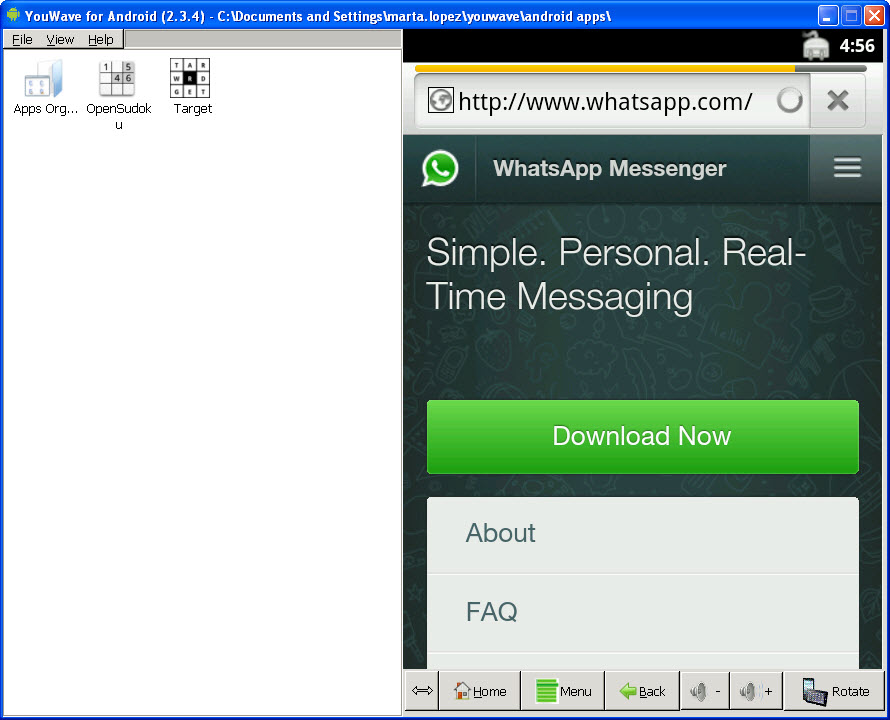 como instalar whatsapp en mi computadora gratis